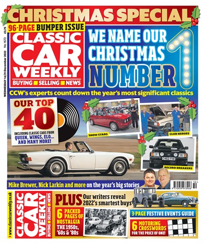 Classic Car Weekly issue 14-21 Dec-22