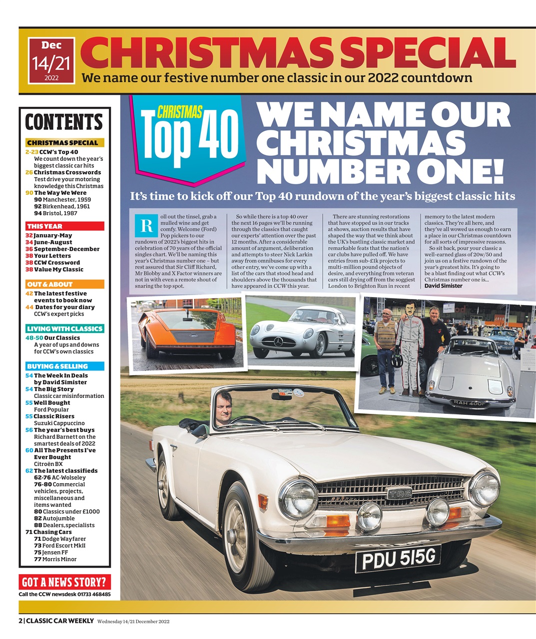 Classic Car Weekly Preview Pages