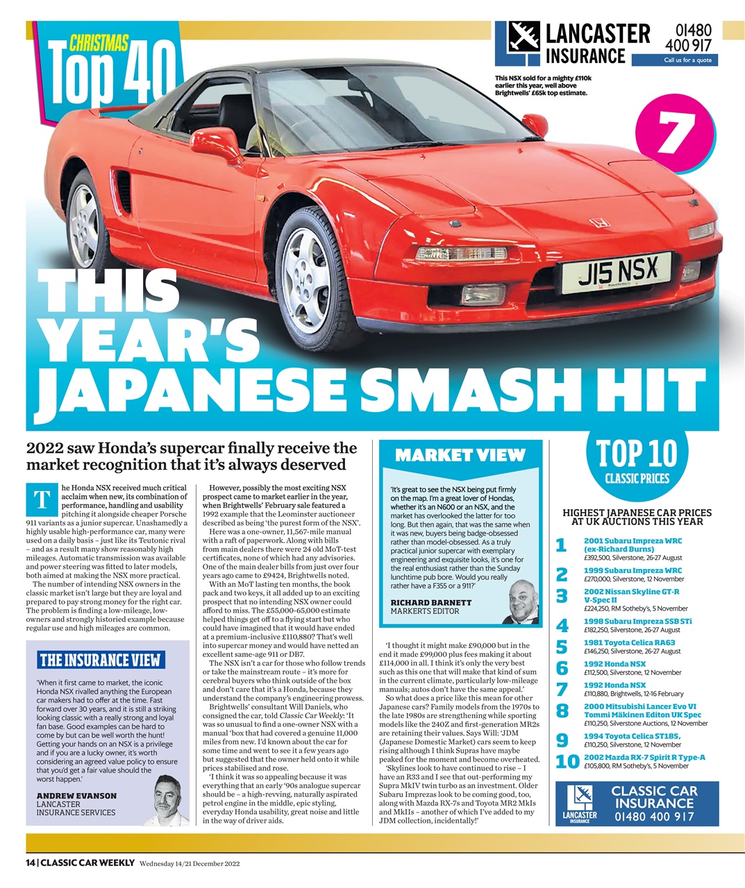 Classic Car Weekly Preview Pages