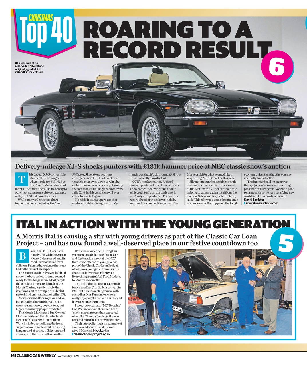 Classic Car Weekly Preview Pages