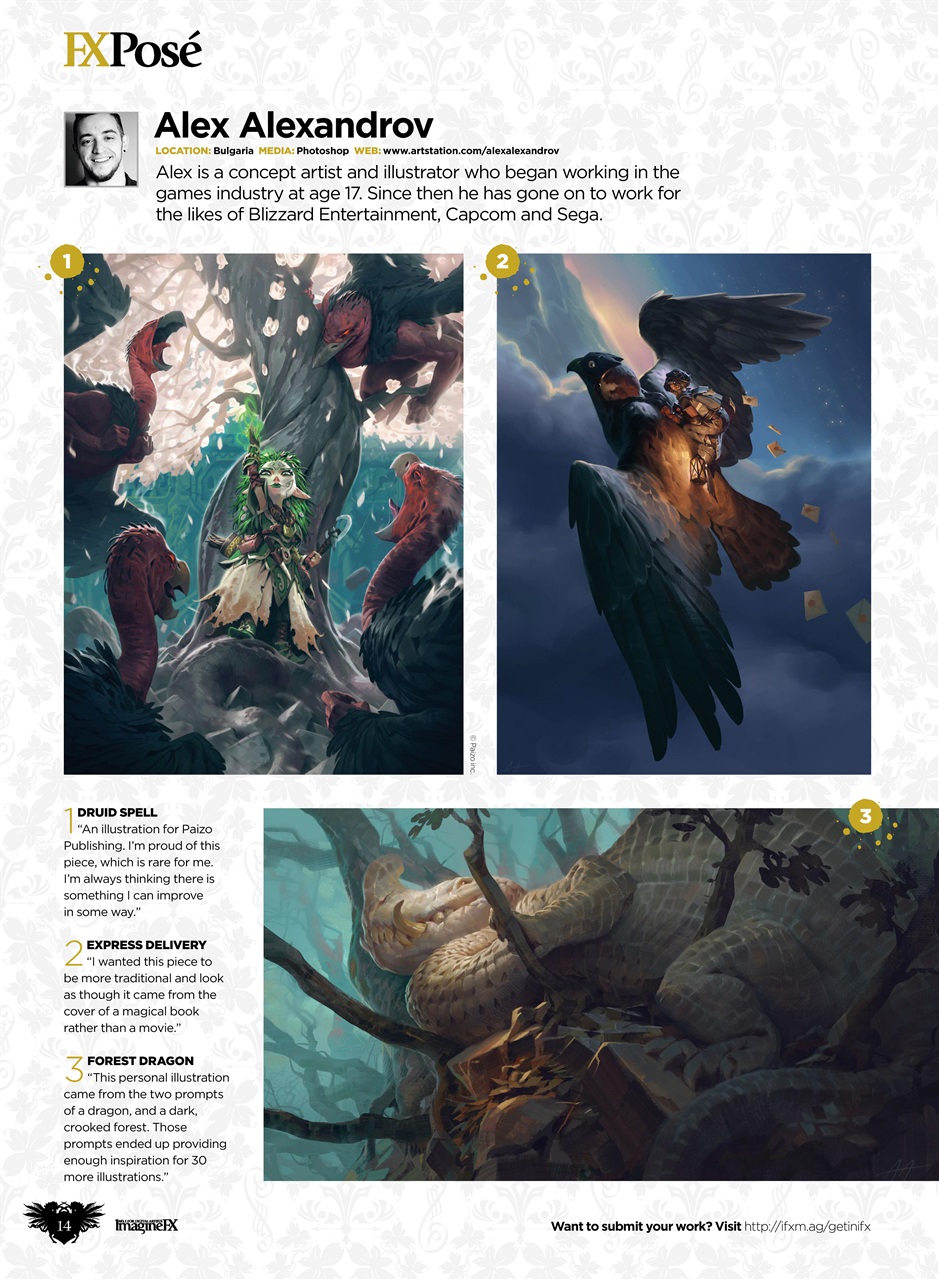 ImagineFX Preview Pages