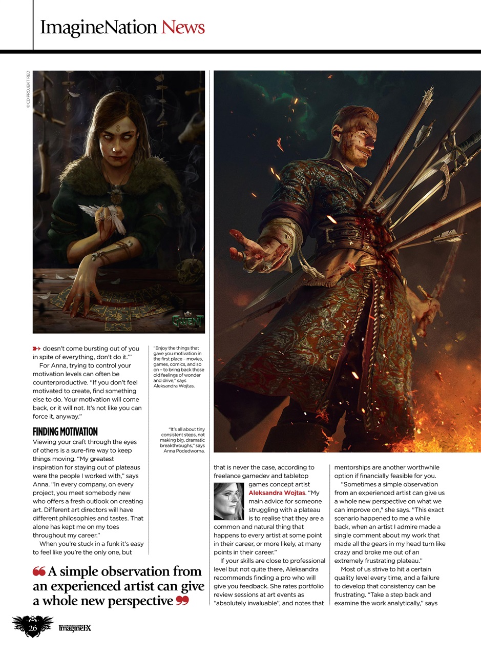 ImagineFX Preview Pages