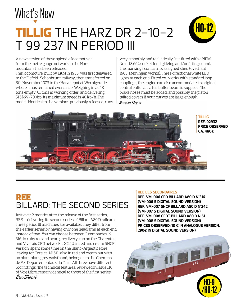 Voie Libre International Preview Pages
