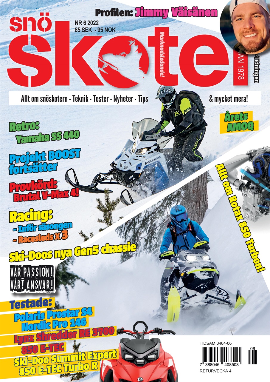 Tidningen Snöskoter Preview Pages
