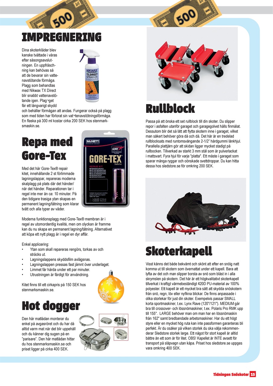 Tidningen Snöskoter Preview Pages
