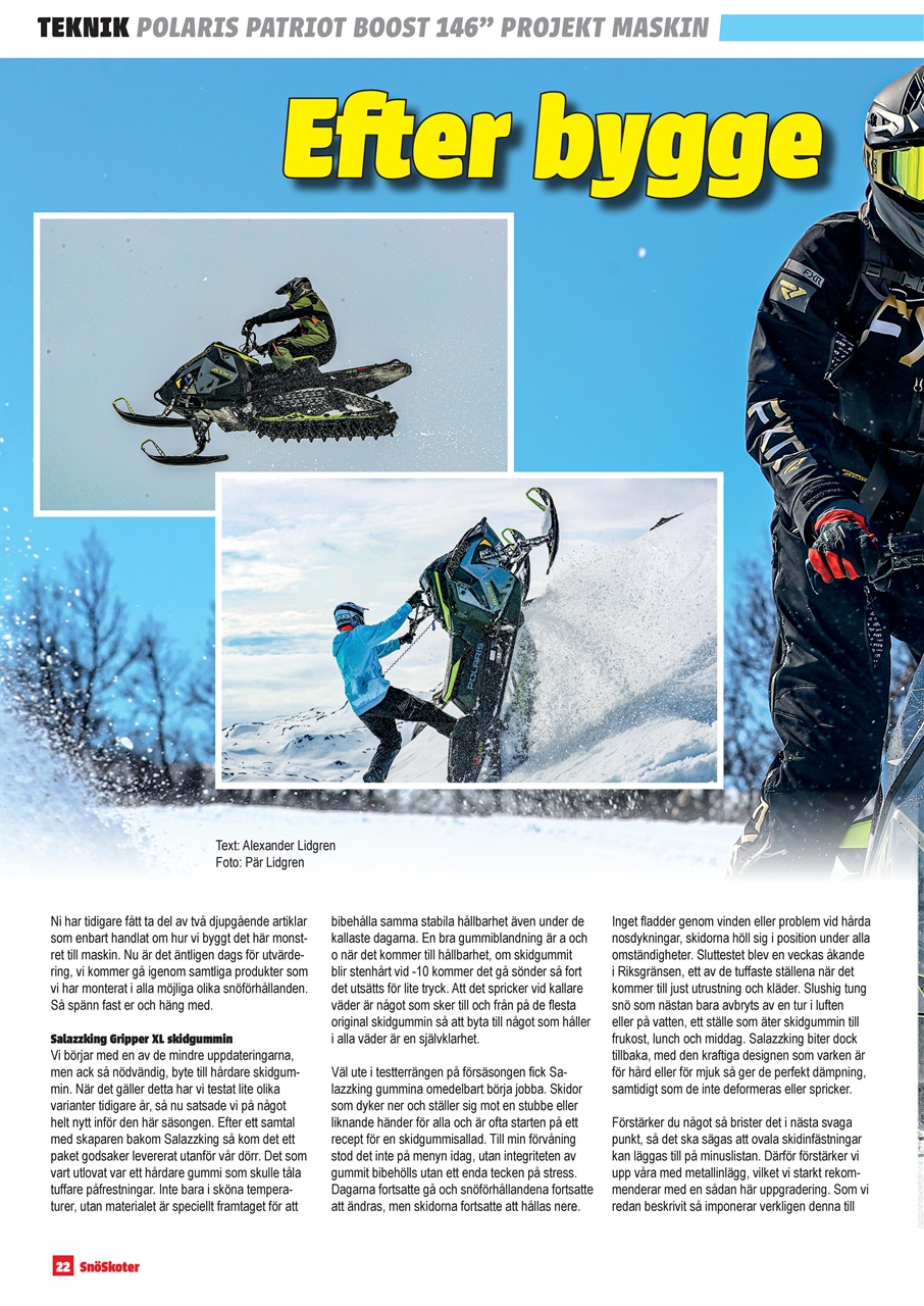 Tidningen Snöskoter Preview Pages