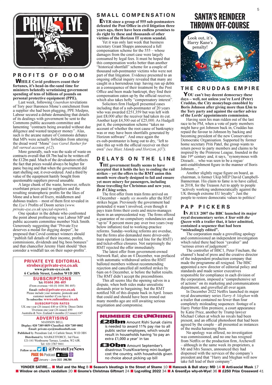 Private Eye Preview Pages