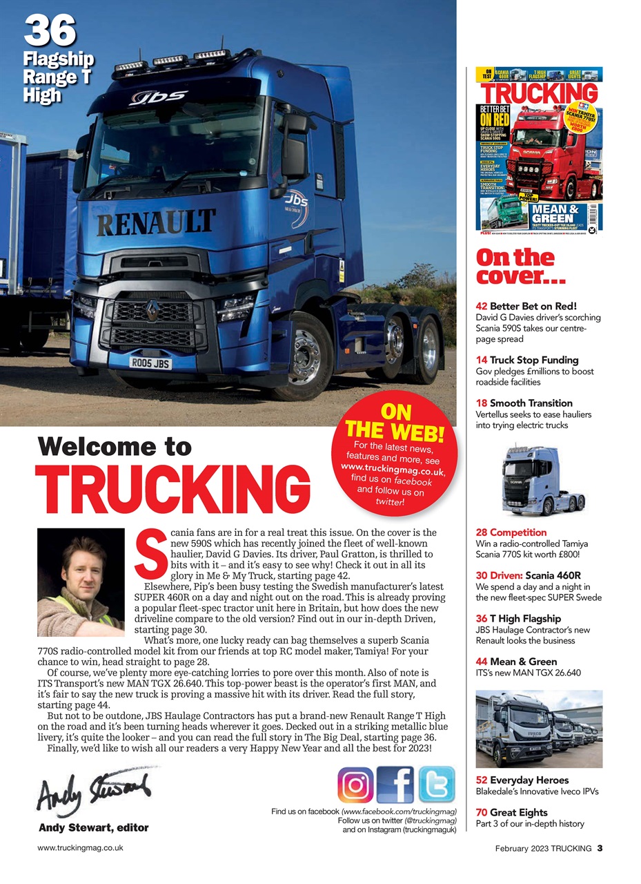 Trucking Magazine Preview Pages