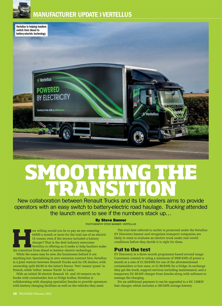 Trucking Magazine Preview Pages