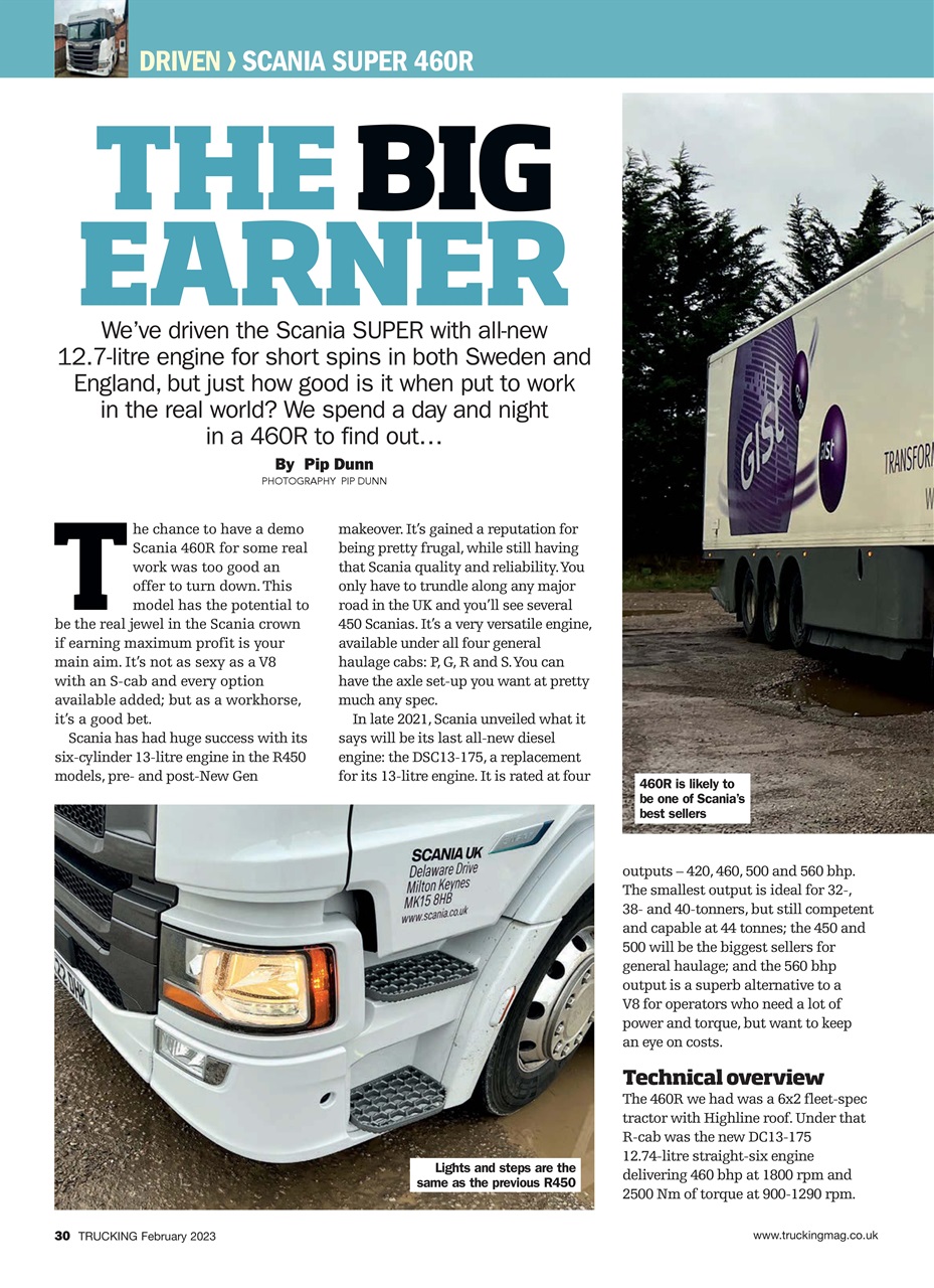 Trucking Magazine Preview Pages