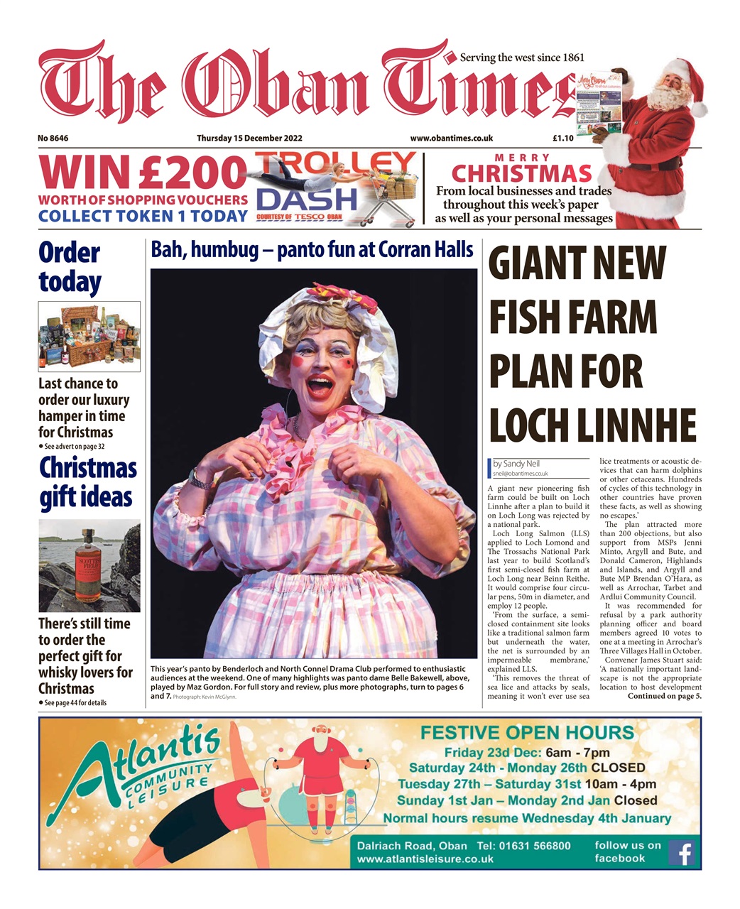 The Oban Times & Lochaber Times Preview Pages