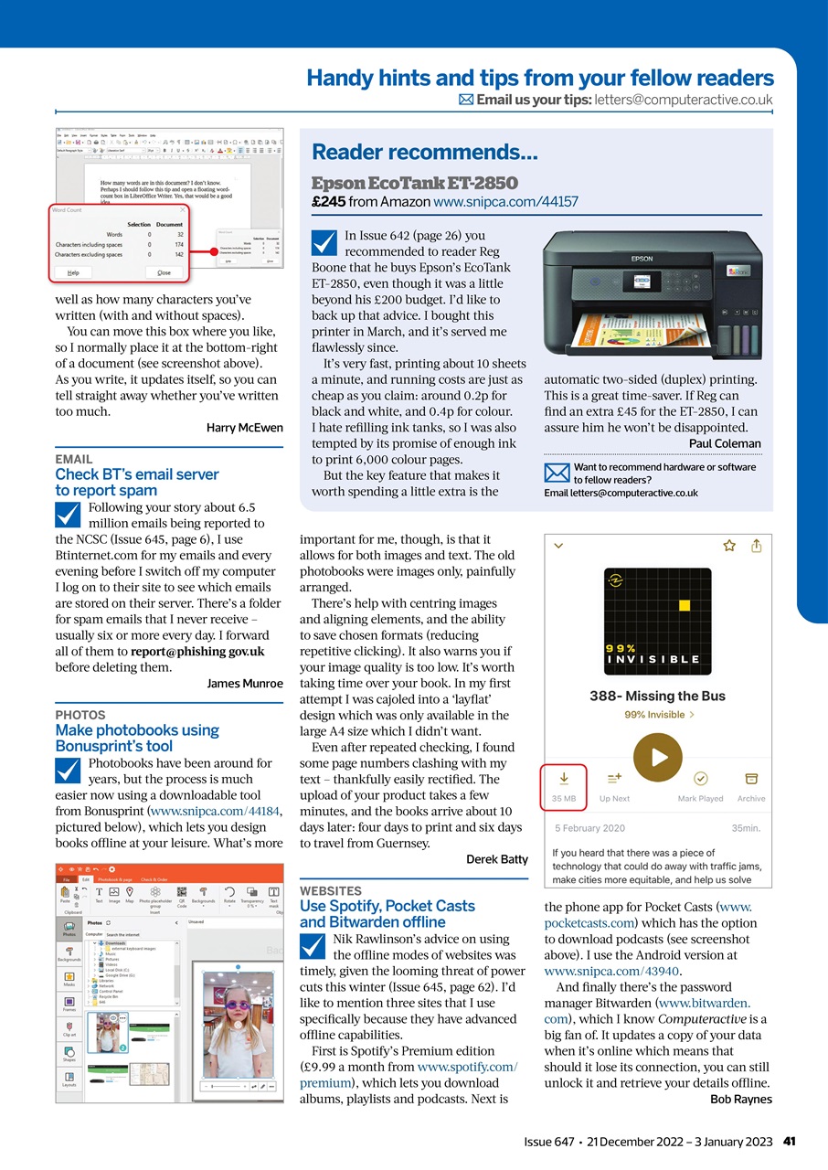 Computer Active Preview Pages