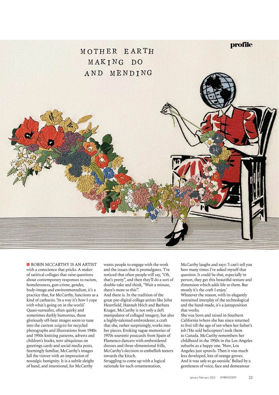 Embroidery Magazine Preview Pages