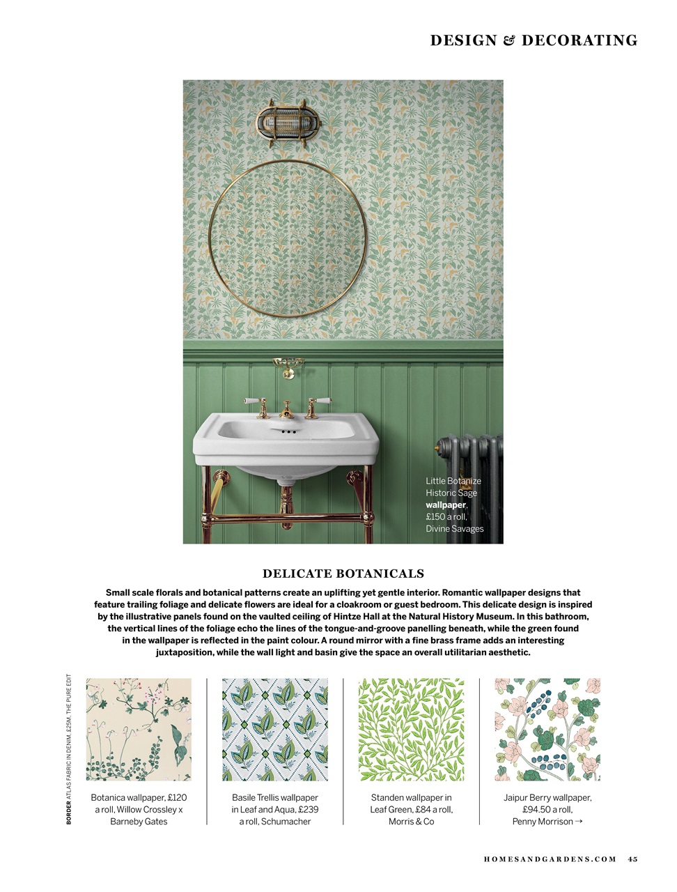 Homes & Gardens Preview Pages