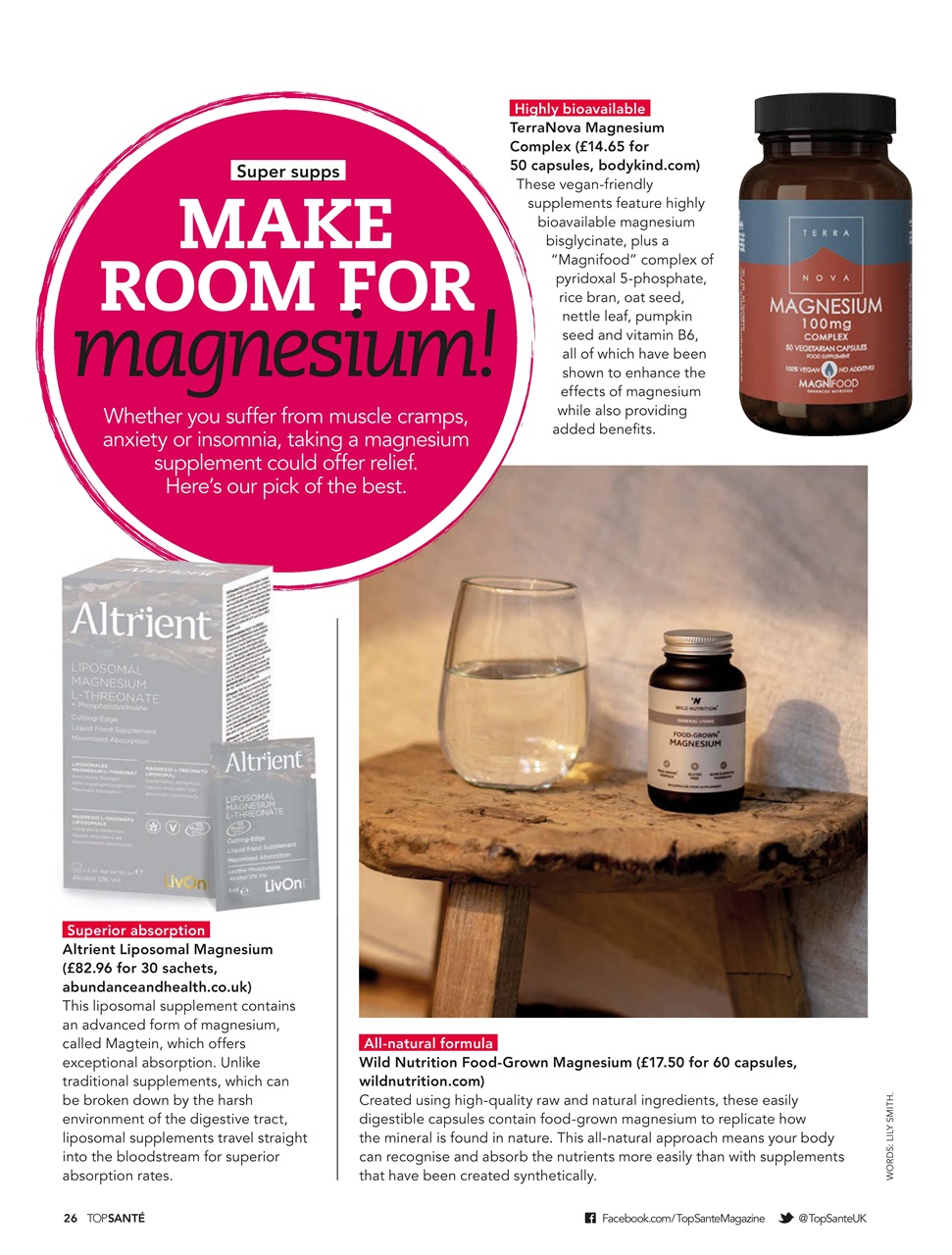 Top Sante Preview Pages