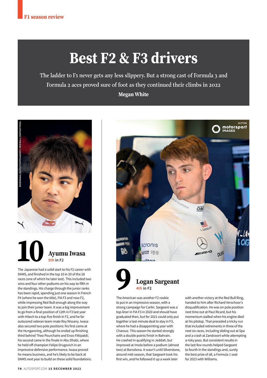 Autosport Preview Pages