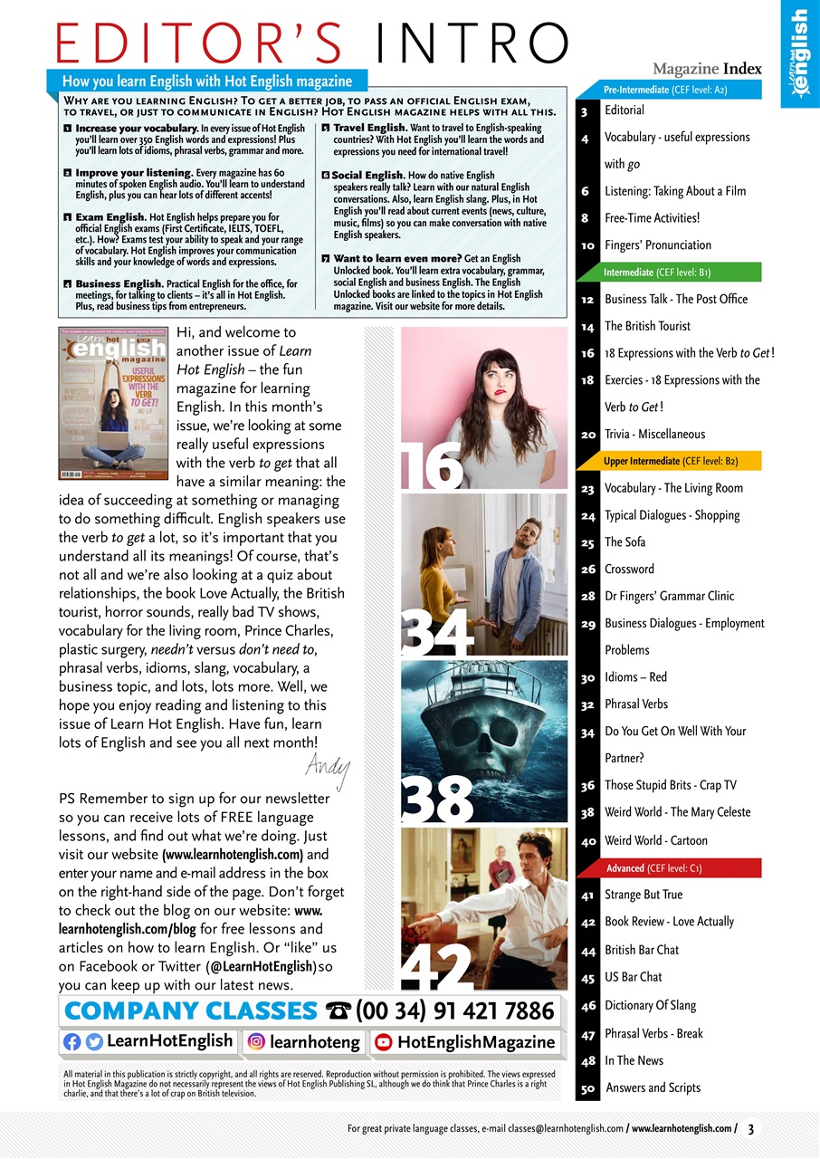 Learn Hot English Preview Pages