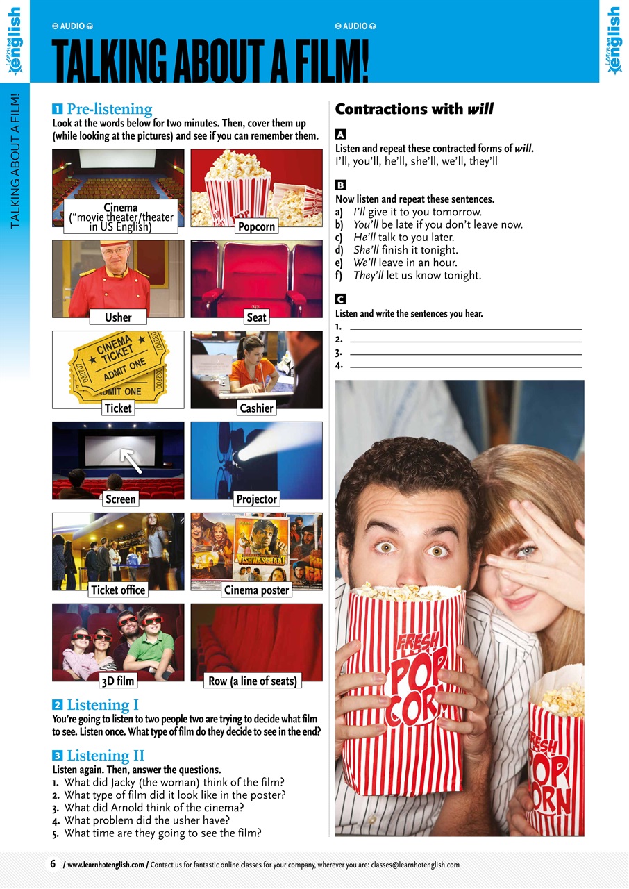 Learn Hot English Preview Pages