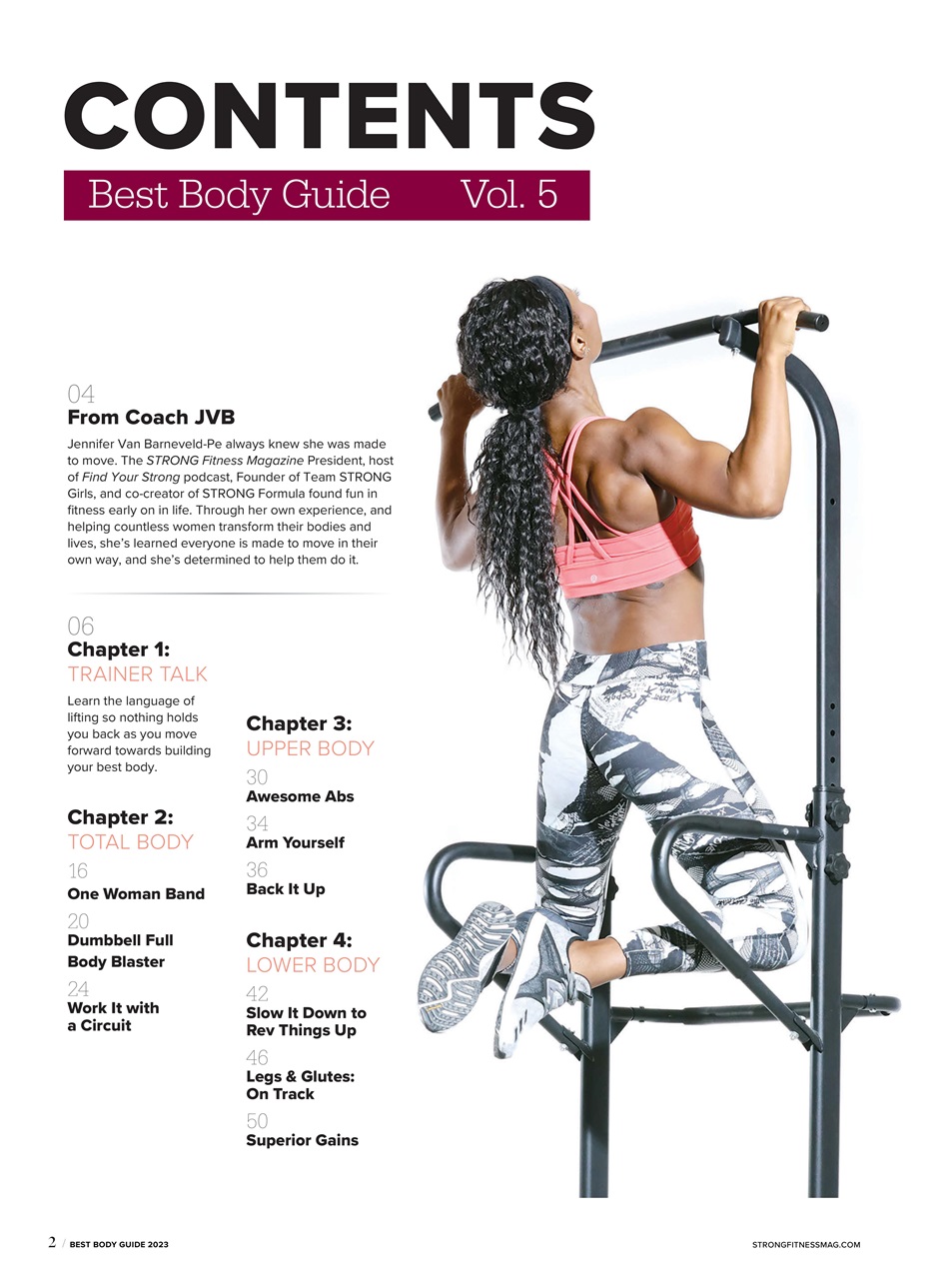 Body Guide Support Strong Fitness Magazine - Best Body Guide Special Issue