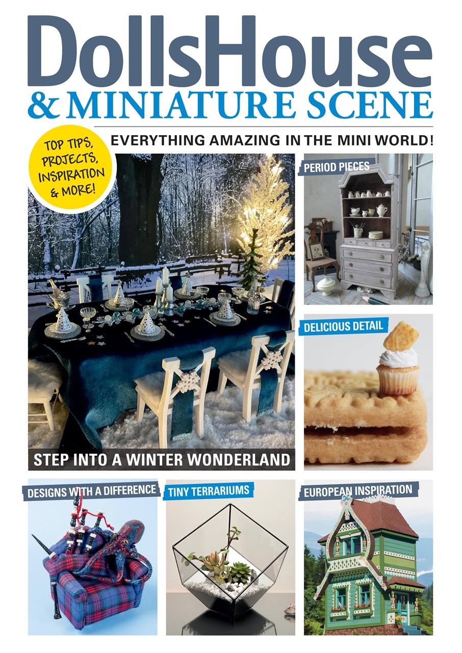 Dolls House and Miniature Scene Preview Pages