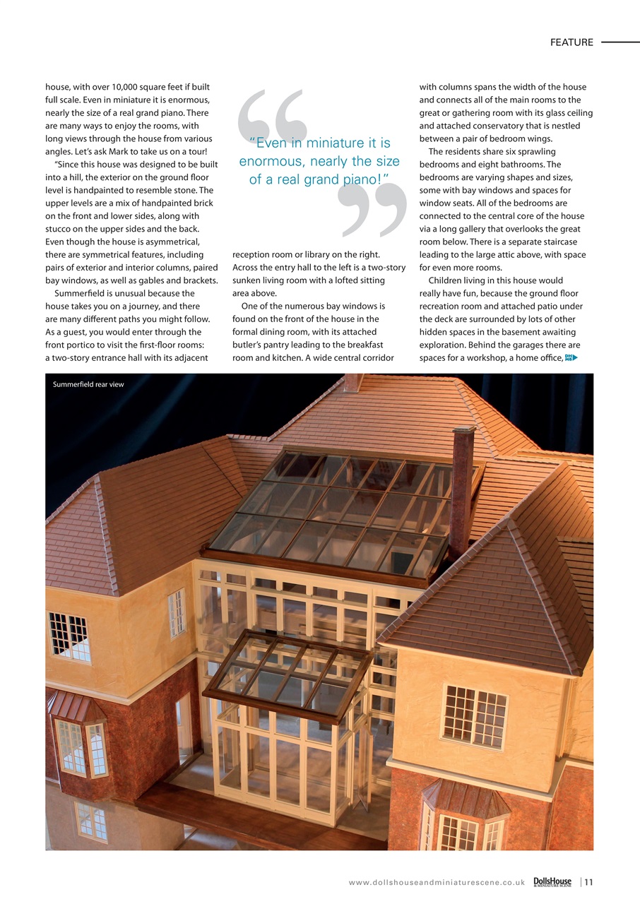 Dolls House and Miniature Scene Preview Pages