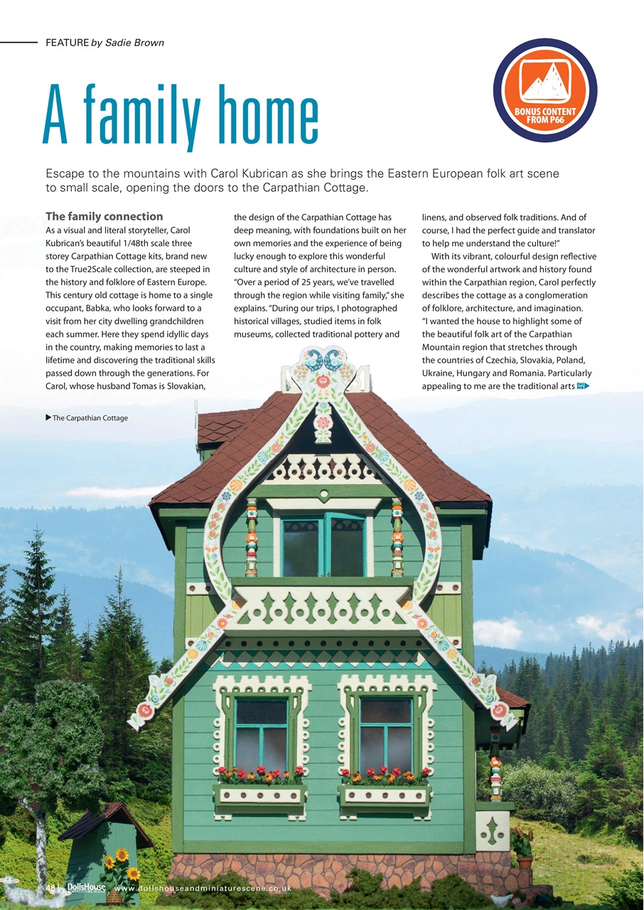 Dolls House and Miniature Scene Preview Pages