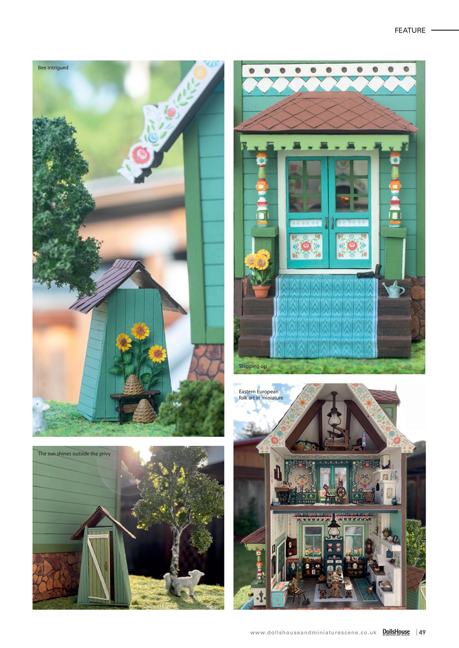 Dolls House and Miniature Scene Preview Pages