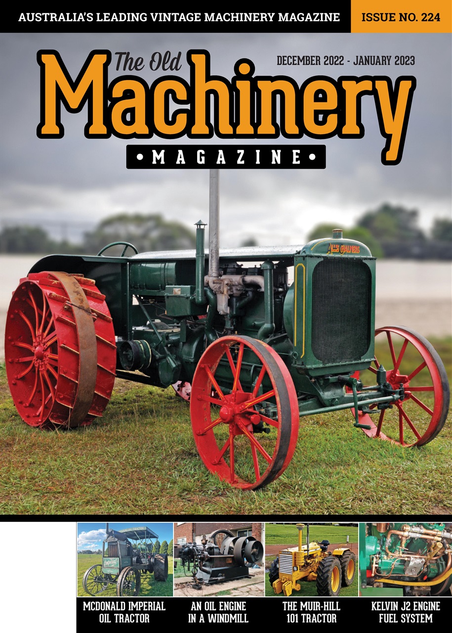 The Old Machinery Magazine Preview Pages