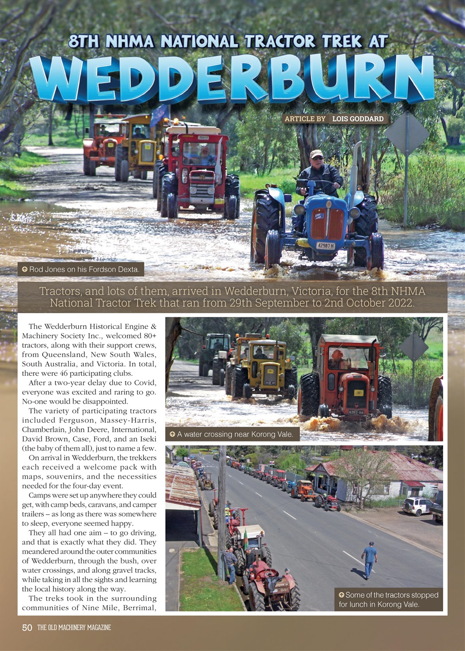 The Old Machinery Magazine Preview Pages