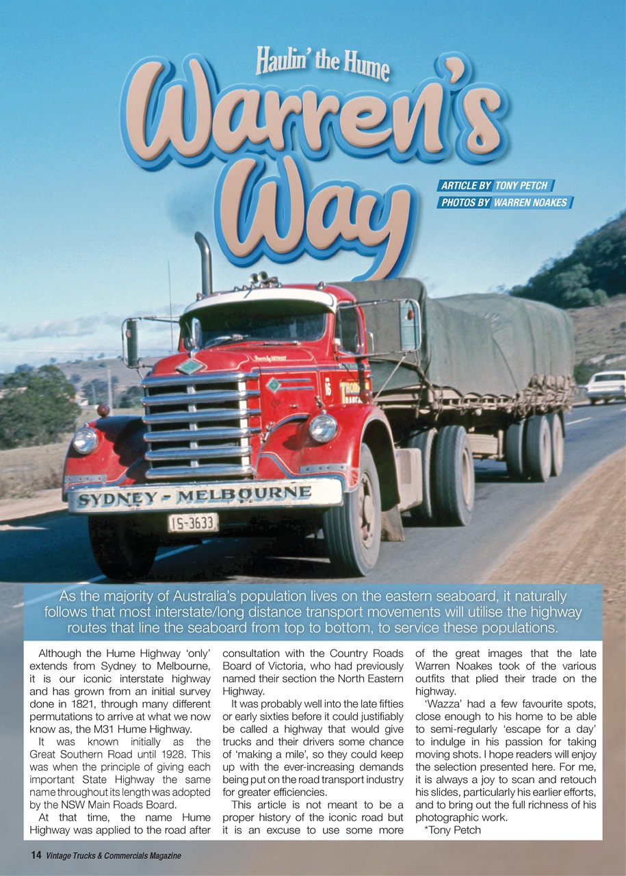 Vintage Trucks & Commercials Preview Pages