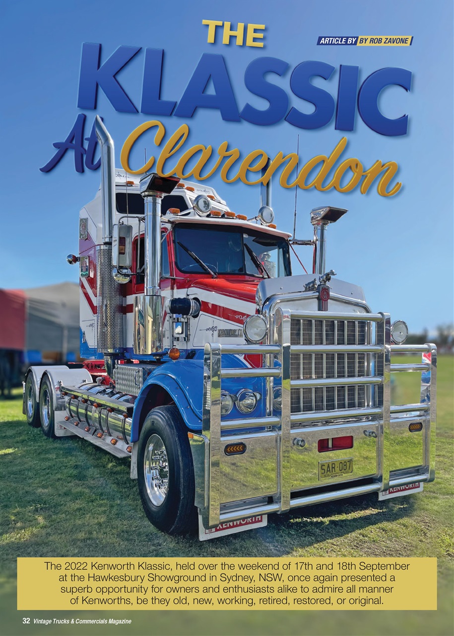 Vintage Trucks & Commercials Preview Pages