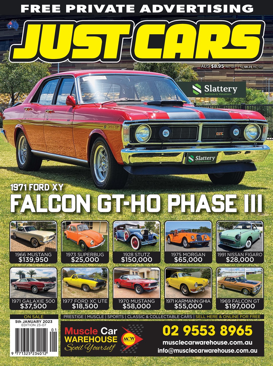 JUST CARS Preview Pages