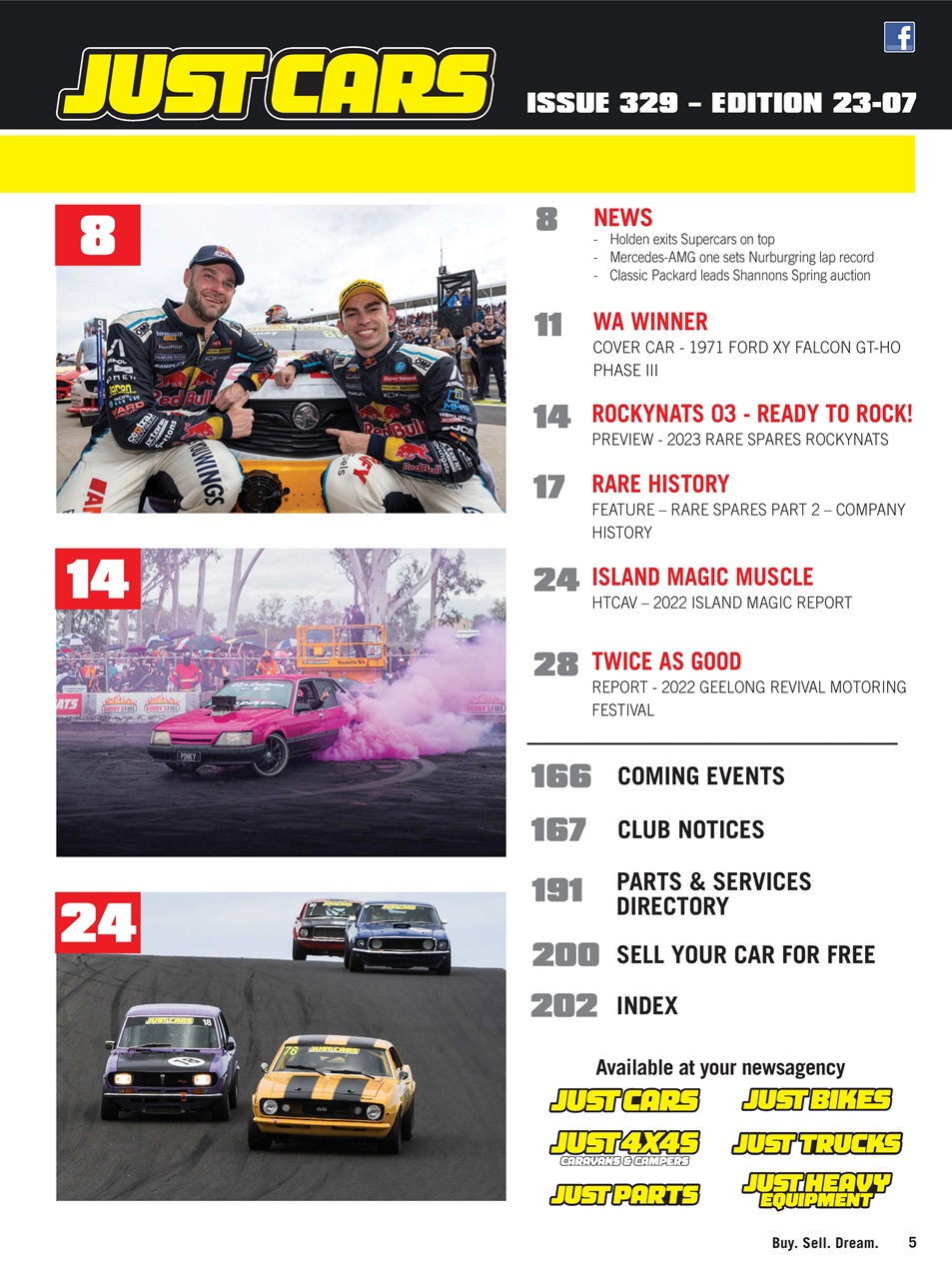 JUST CARS Preview Pages