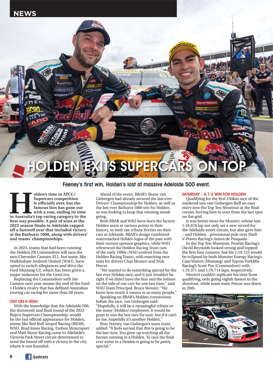 JUST CARS Preview Pages