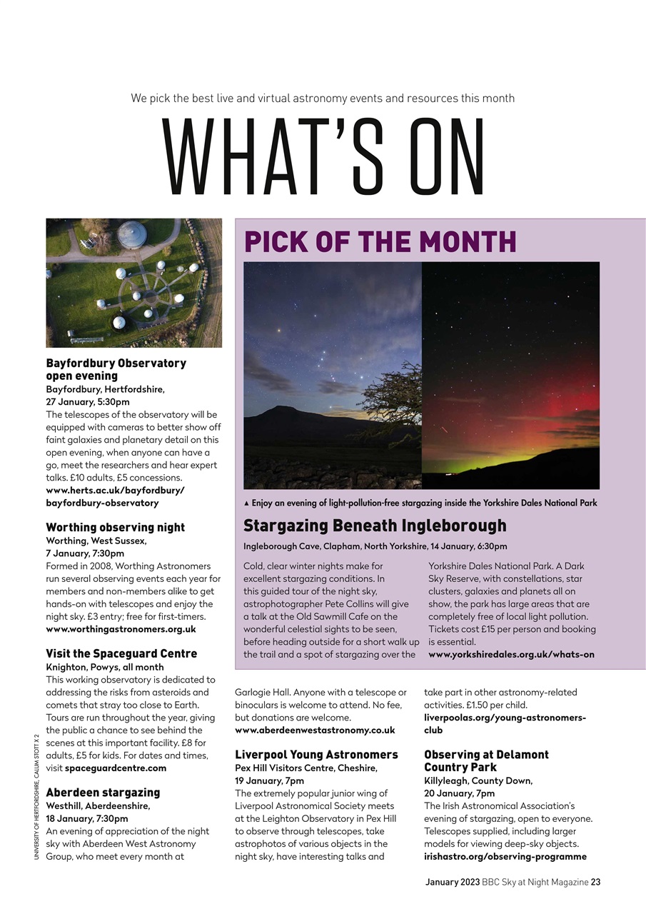 BBC Sky at Night Magazine Preview Pages