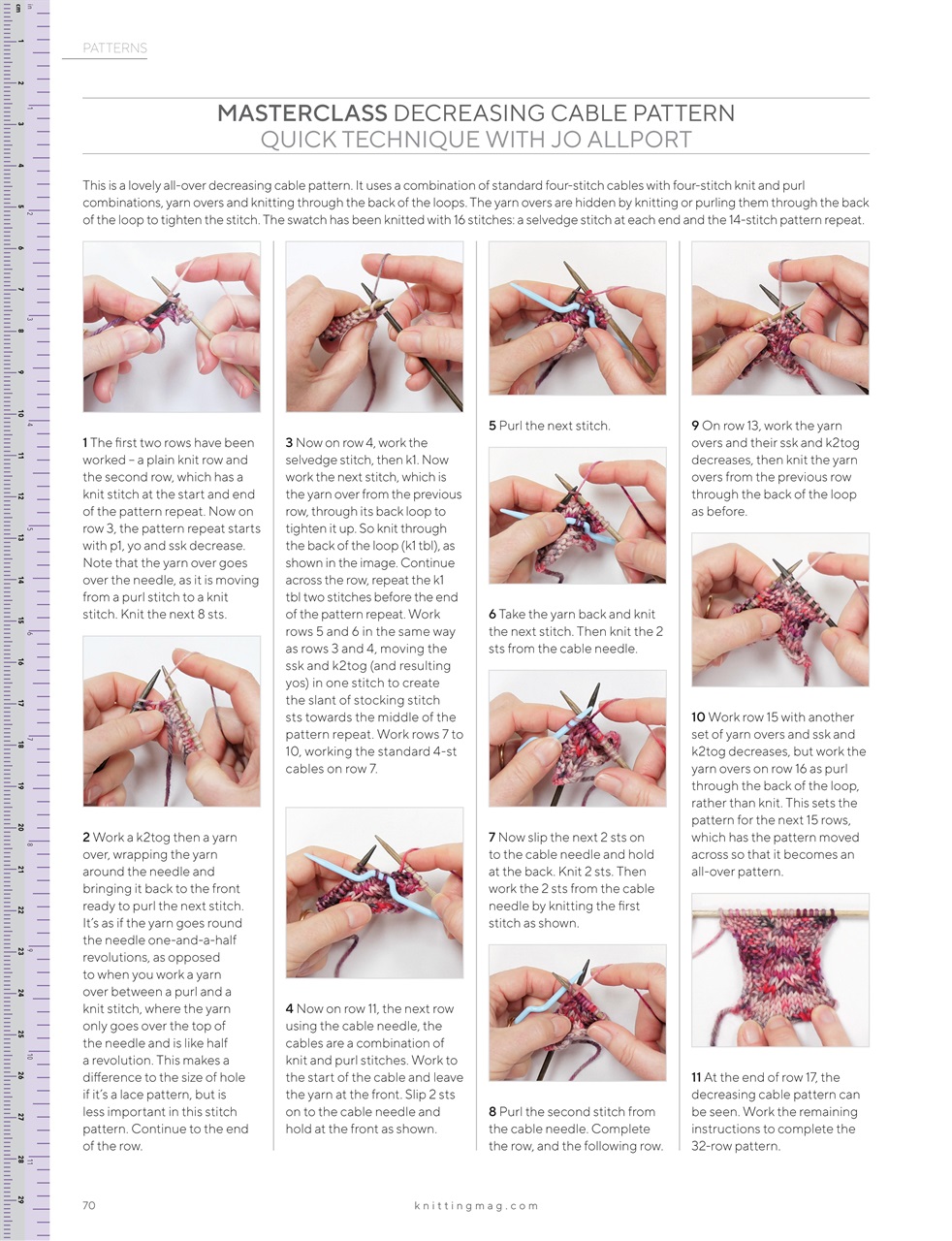 Knitting Preview Pages