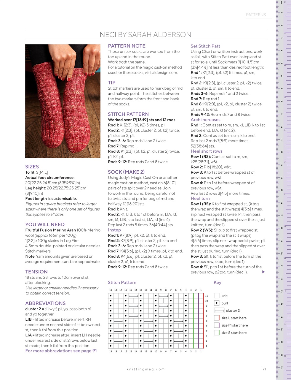 Knitting Preview Pages