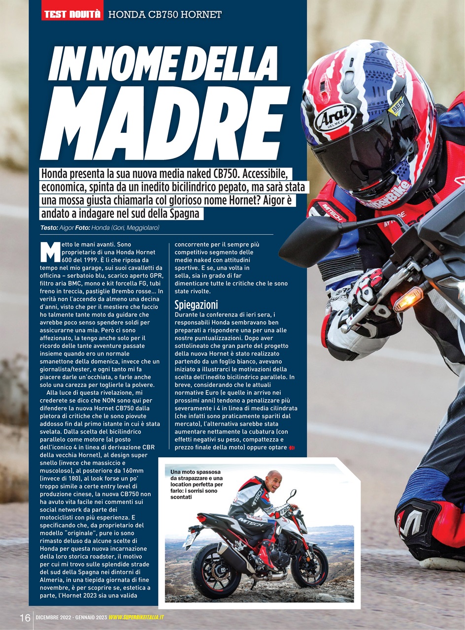 Superbike Italia Preview Pages