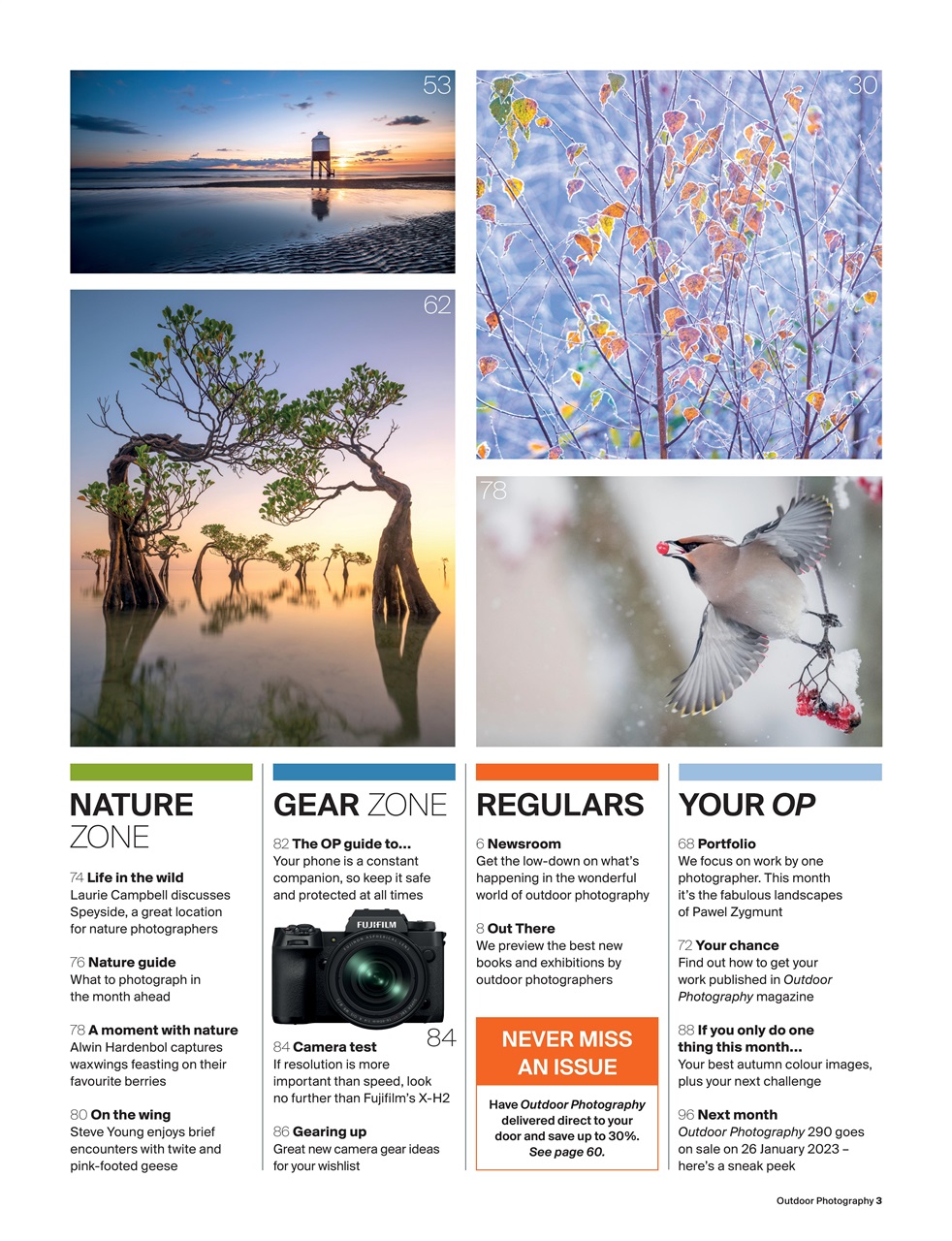 Outdoor Photography Preview Pages