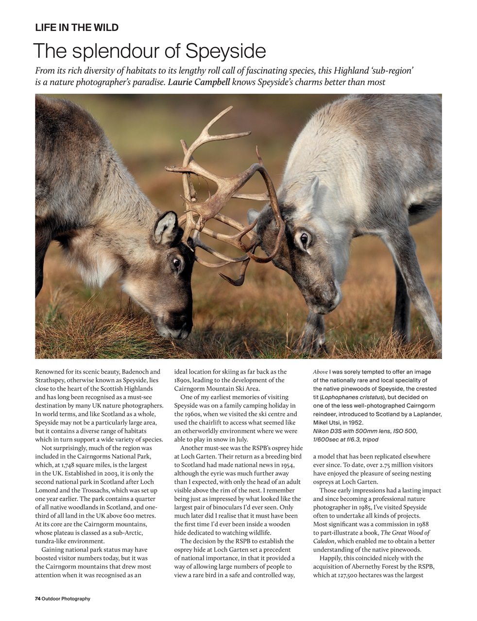 Outdoor Photography Preview Pages