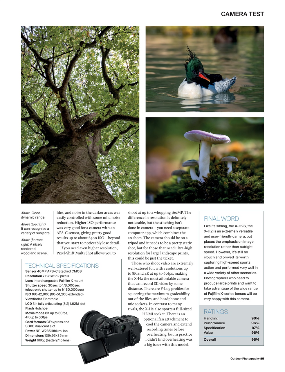 Outdoor Photography Preview Pages