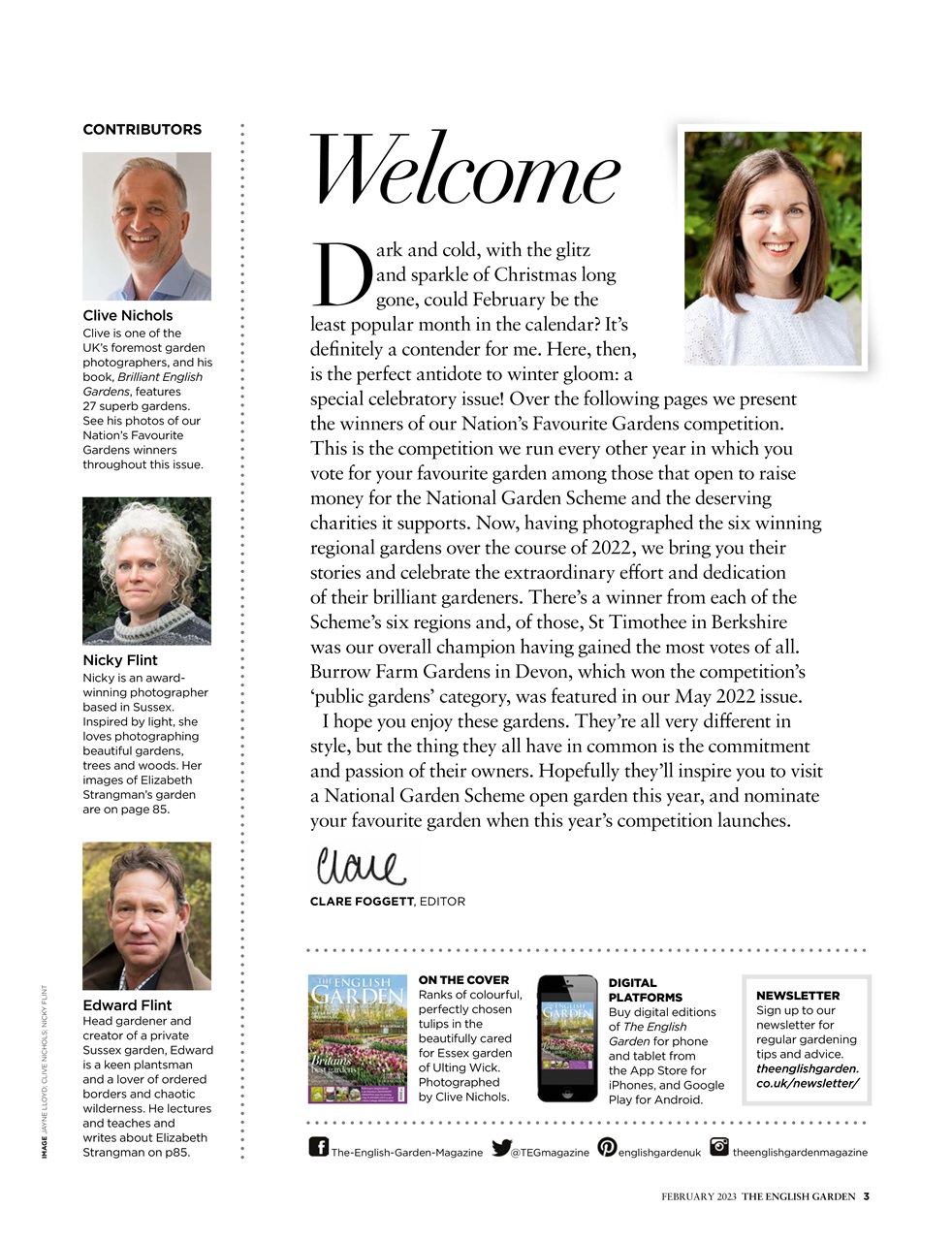 The English Garden Preview Pages