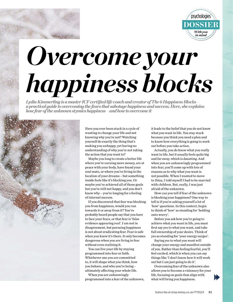Psychologies Preview Pages