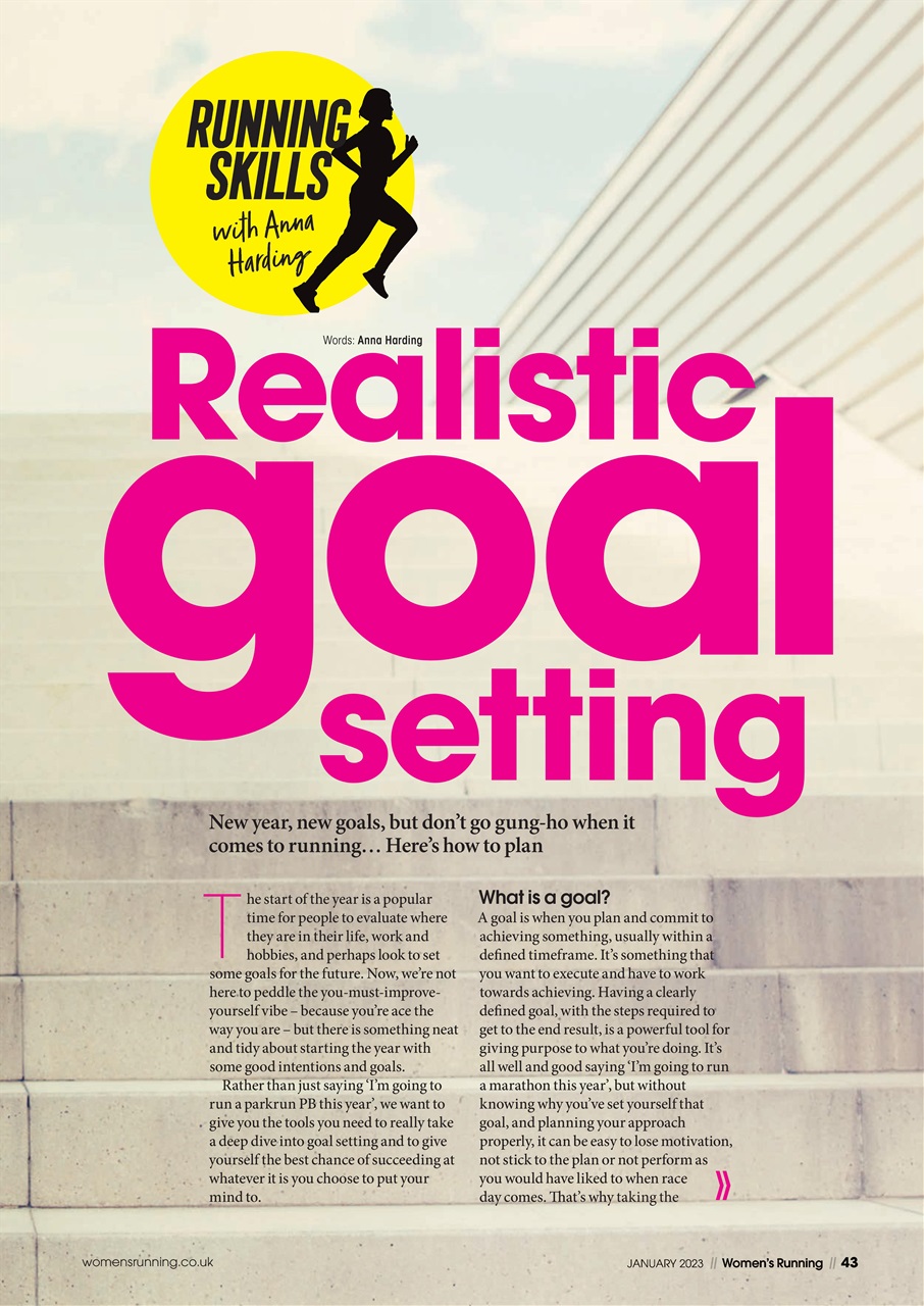 Women’s Running Preview Pages