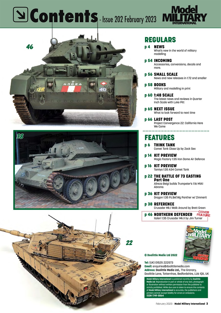 Model Military International Preview Pages