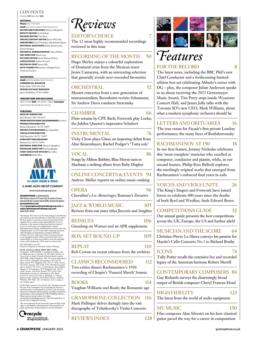 Gramophone Preview Pages