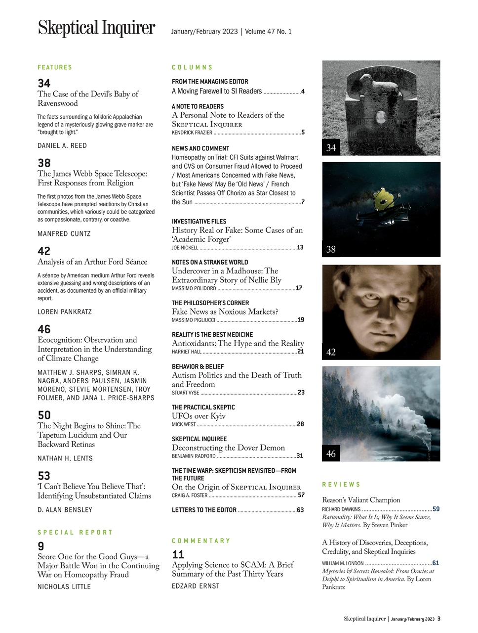 Skeptical Inquirer Preview Pages