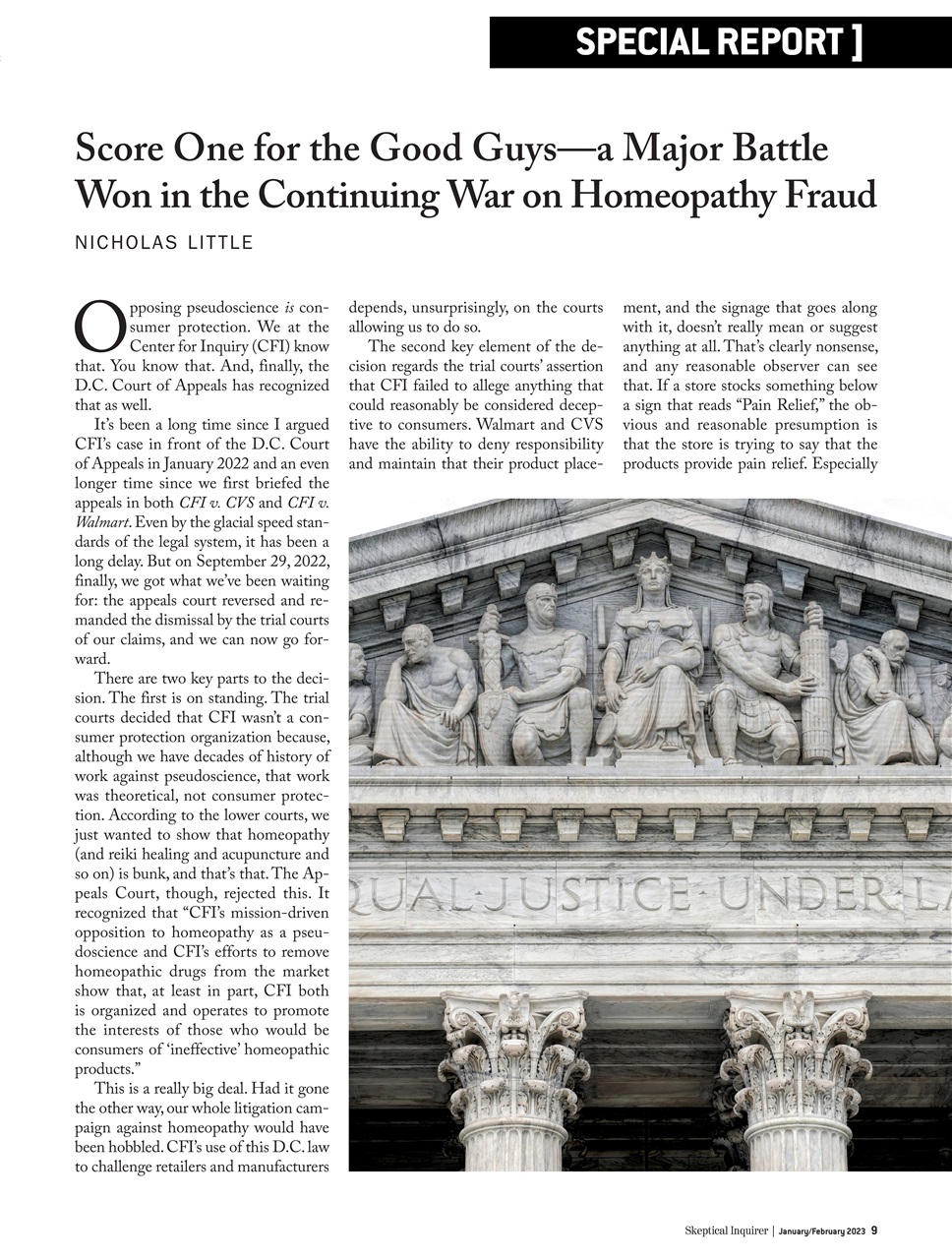 Skeptical Inquirer Preview Pages