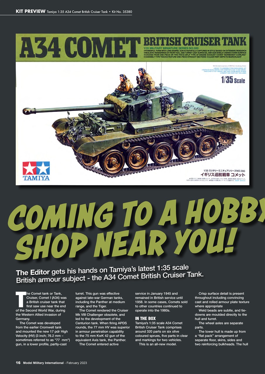 Military Modelling International Magazine Preview Pages