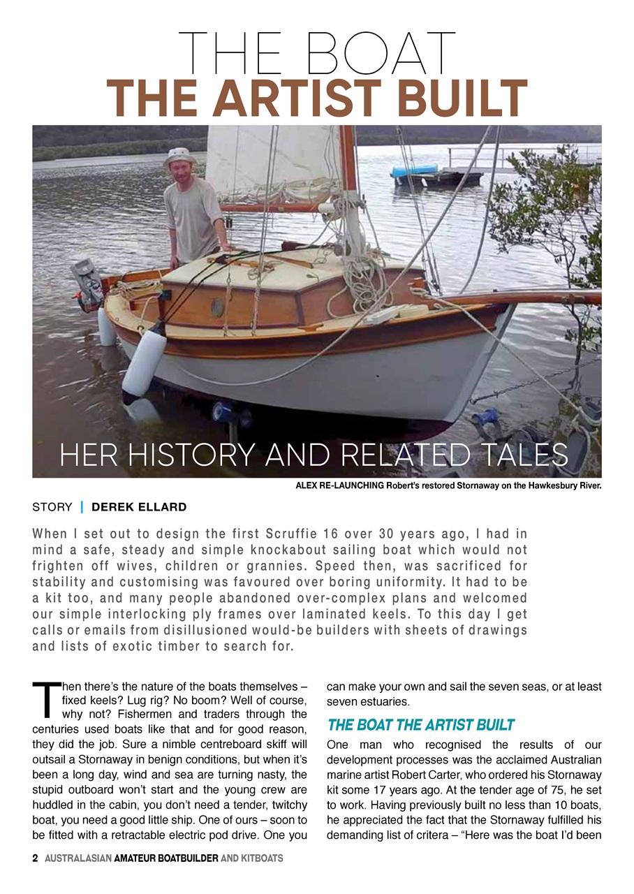 Australian Amateur Boat Builder Preview Pages